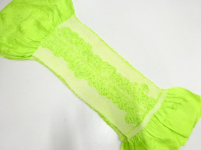 正絹　絞り　帯揚げ